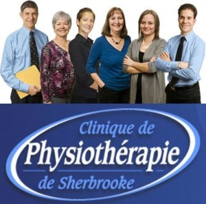 Photo - équipe de la clinique de physiothérapie de Sherbrooke