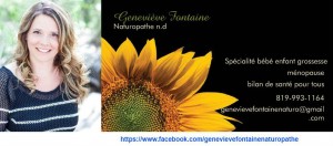 Photo - Geneviève Fontaine, naturopathe