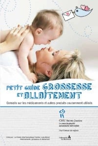 Couverture Petit guide grossesse et allaitement : Conseils sur les médicaments et autres produits couramment utilisés
