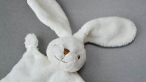 Photo - Toutou doudou lapin de Charlotte maman collabo