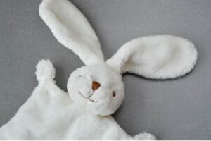 Photo - Toutou doudou lapin de Charlotte maman collabo