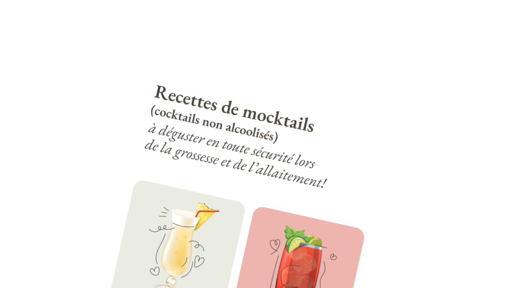 Photo - Recettes de boissons sans alcool pour femme enceinte ou qui allaite